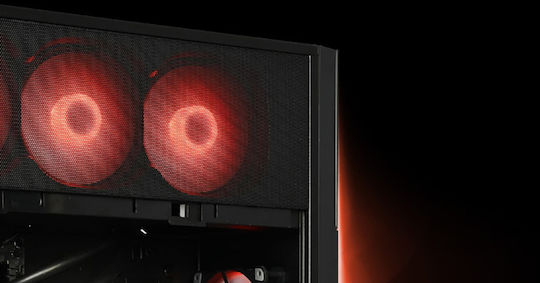 Hiro Aurora Гейминг Настолен Компютър Ryzen 7 7700 32GB DDR5 1.0TB SSD GeForce RTX 5070 Ti Windows 11 Home