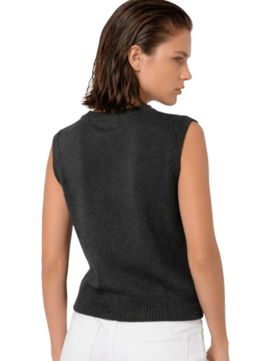 Women's Sleeveless Top Grey