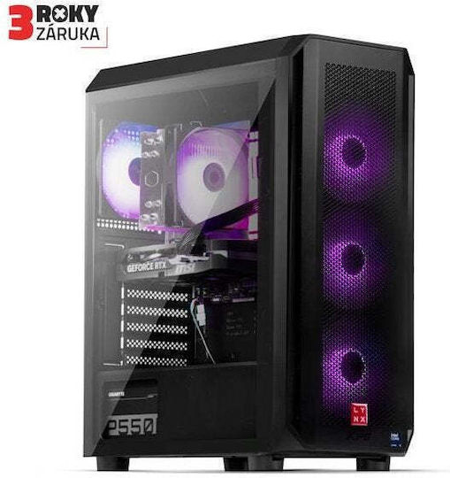 Lynx Challenger Гейминг Настолен компютър (Ultra 5-225F/16GB DDR4/1.0TB SSD/GeForce RTX 5060 Ti/W11 Home)