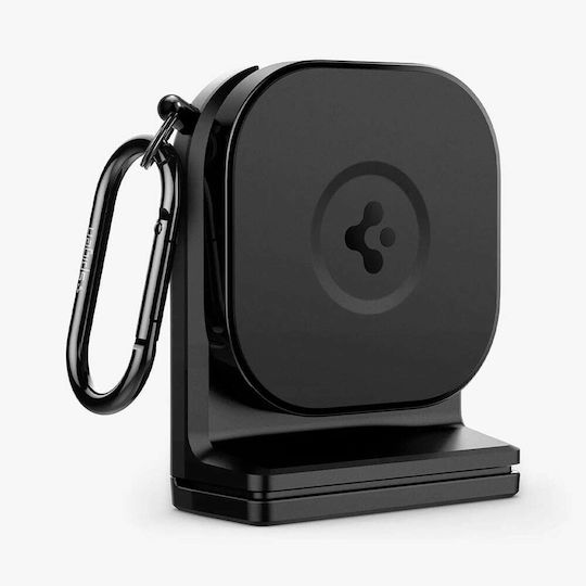 Spigen Onetap Magsafe Стойка за телефон Amp05756 Компактен сгъваем дизайн Регулируеми ъгли Лесен монтаж Черен