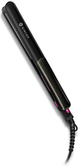 Singer HS9110BL Haarglätter mit Keramikplatten 54W