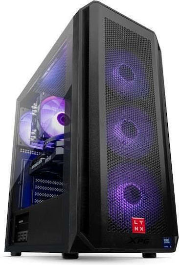 Lynx Challenger Гейминг Настолен Компютър (i5-14400F/32GB DDR4/1.0TB SSD/GeForce RTX 5070/W11 Home)