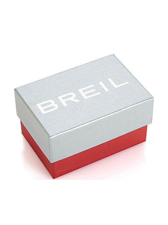 Breil Обици от Позлатена Стомана с Перли