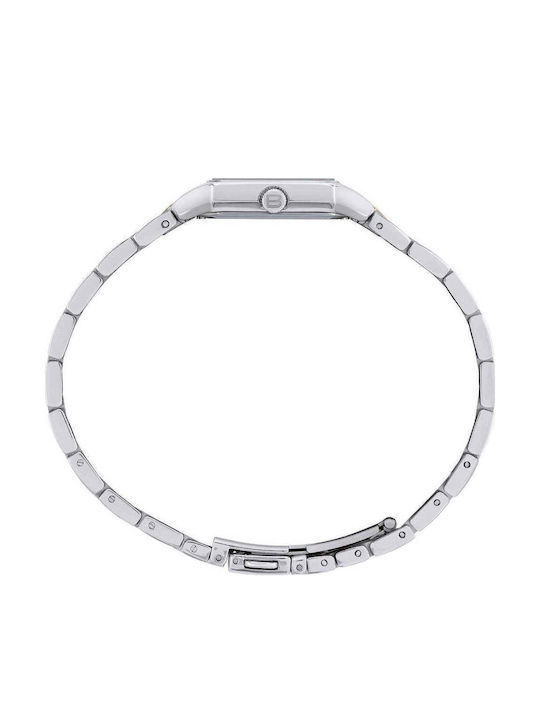 Women's Watch Battery with Silver Stainless Steel Bracelet