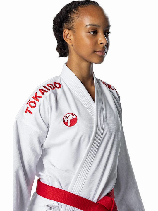 Tokaido Kumite Master Junior Wkf Frauen Karate Weiß