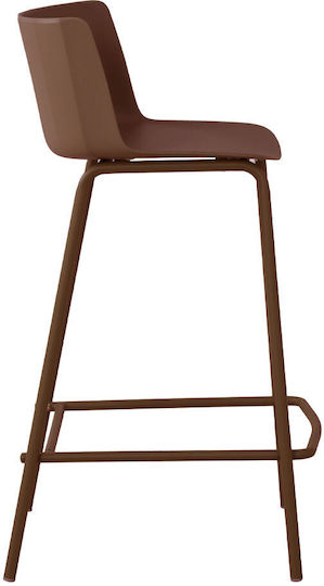 Barhocker aus Polypropylen Mocca 4 Stück 42x47,5x87 cm