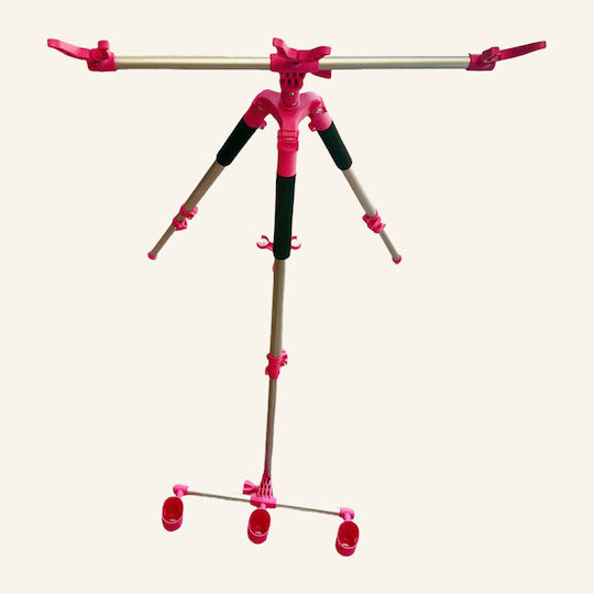 Faltbares Angelrutenhalter Angelrutenhalter Pink Schwarz