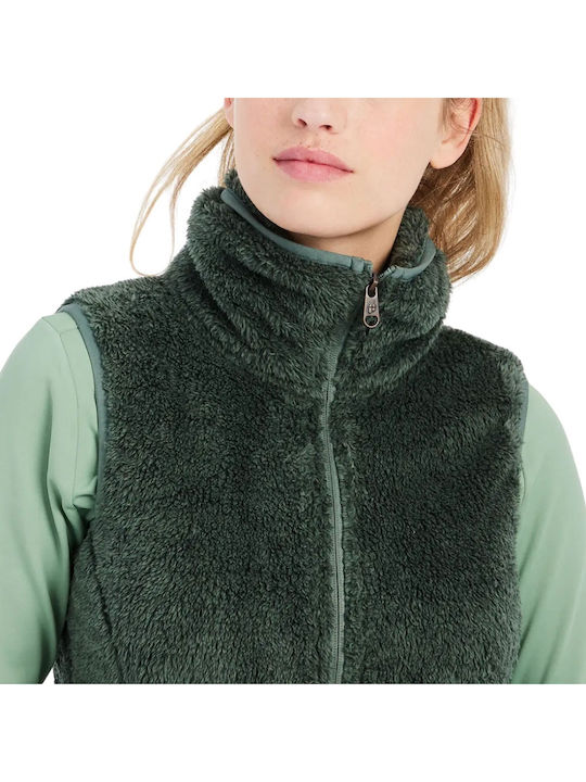 Women's Athletic Cardigan Green