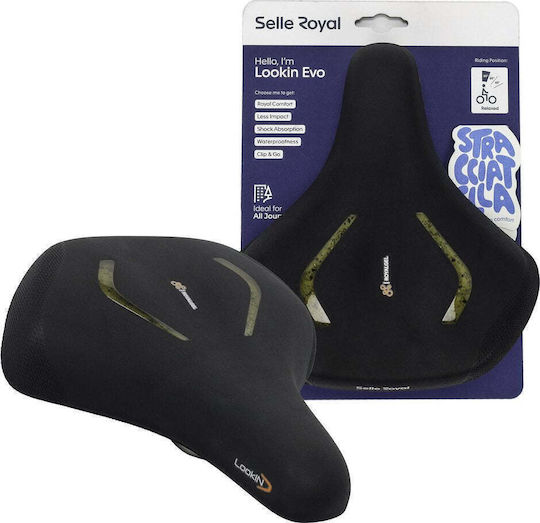 Selle Royal Lookin Evo Σέλα Ποδηλάτου Μαύρη