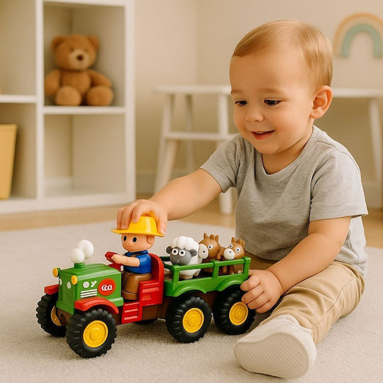 Lean Toys Βρεφικό Παιχνίδι με Μουσική, Φως και Ήχους
