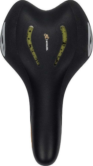 Selle Royal Fahrradsattel Schwarz mit Gel 279 x 160 mm