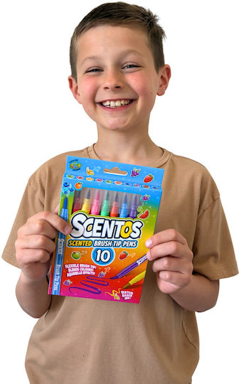SCENTOS Markere de Desen Subțiri, Aromatice Set 12 Culori