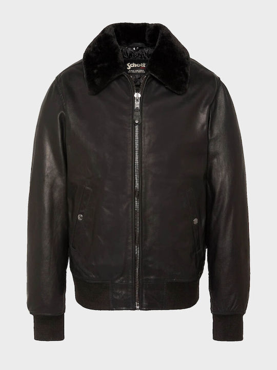 N.y.c Leather Jacket Black