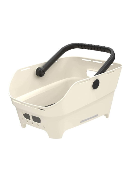 Basil Bicycle Basket 21lt White