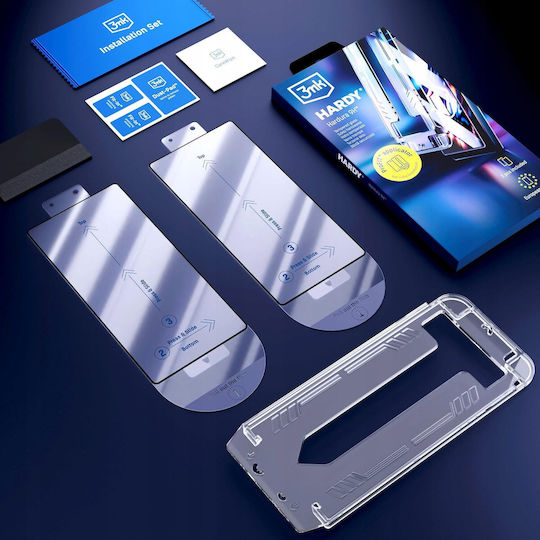 3mk Протекторно Закалено Стъкло Hardy Hardura 9h Apple iPhone 17 Pro Max