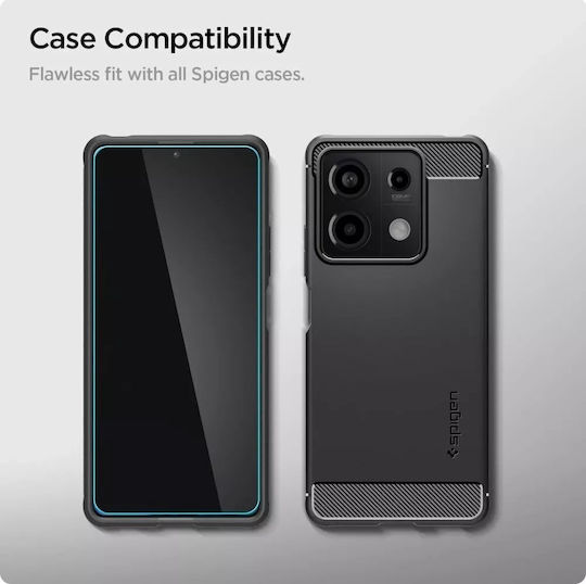 Spigen Spigen Glas.tr Slim 2-pack Закалено стъкло Xiaomi Redmi Note 13 5G 2 Бройки