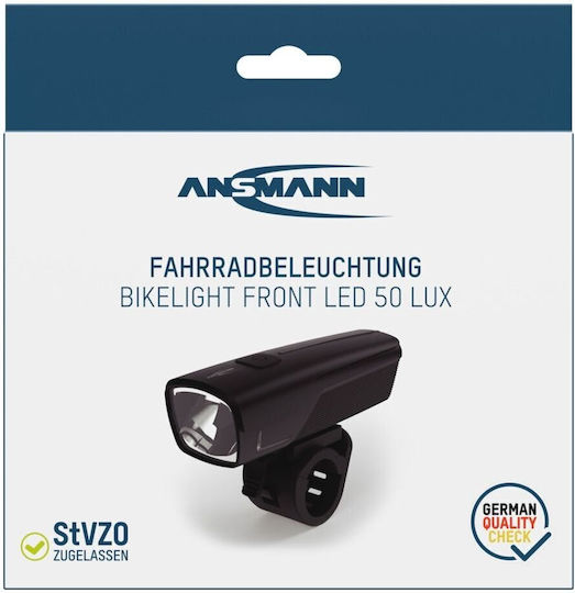 Ansmann 1600-0524 Wiederaufladbares Vorderseite Fahrradbeleuchtung