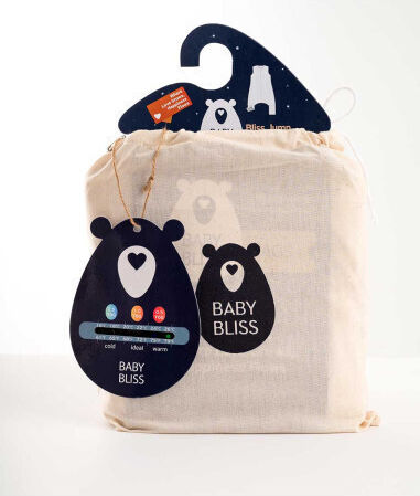 Baby Bliss Winter Baby Sleeping Bag 2.5 tog Vanilla