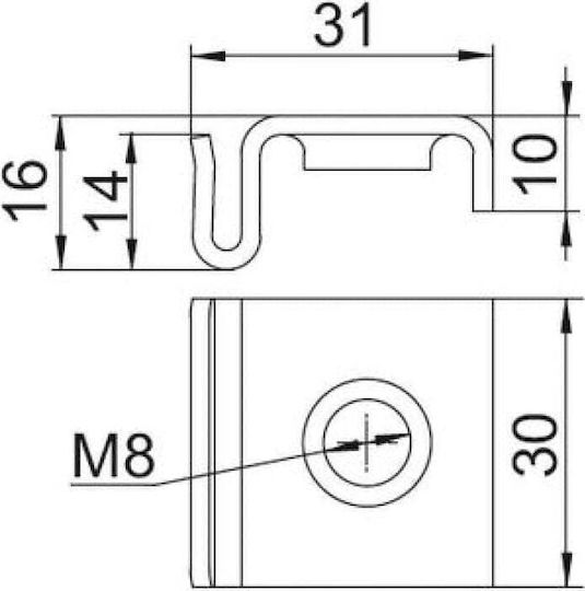 Baks Intermediate Holder Uppm8mc Panel 897311