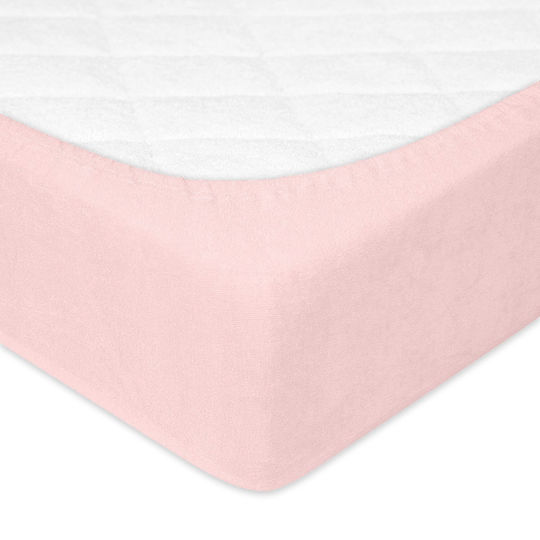 Multitex Wasserdichtes Baby Matratzenschoner Für Krippe Frotte mit Vlies Zusammensetzung mit Elastische Bänder 70x140x10cm