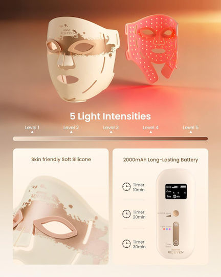 Renpho Renpho Artemis Blush Gesichtspflegegerät Maske für Phototherapie des Gesichts