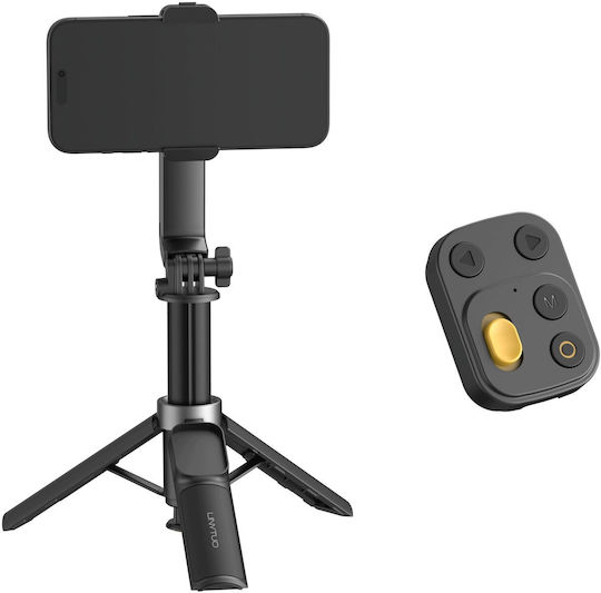 Apexel Free Q1 Phone Gimbal 1 Axis Stabilizer Tripod Remote Control Neck Mount