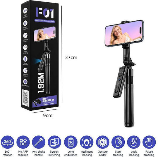 Intelligentes Selfie-Stick Stativ 1,92m