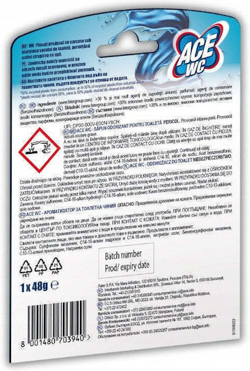 Badezimmerreiniger Toilette mit Duft Frische 48gr