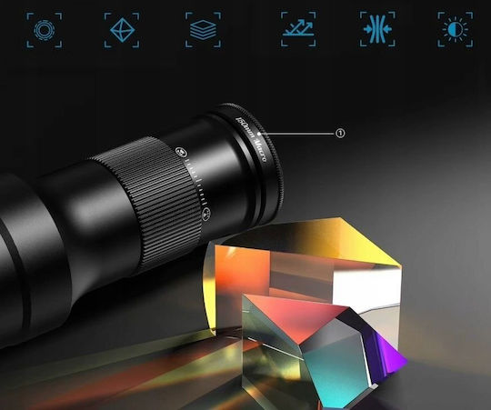 Apexel Lens Kit Apexel 2 1 Telephoto Lens 6x + Macro Lens 150 Mm Phones Apl-tm6