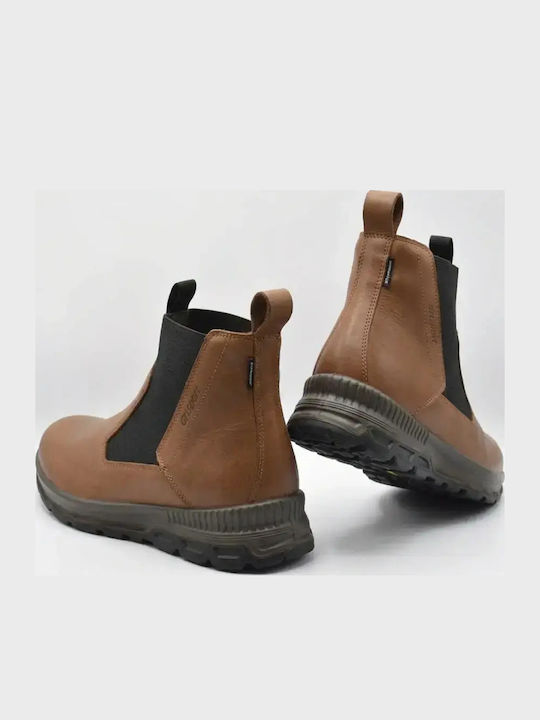 Brown Men's Boots Waterproof