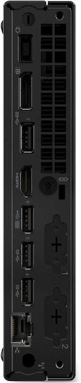 Lenovo ThinkCentre M70q Gen 5 Мини компютър (Core i7-14700T/32GB DDR5/1TB SSD/W11 Pro)