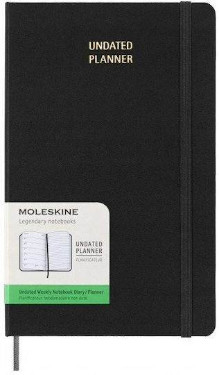 Moleskine Бележник A5 с Твърда Корица Черен