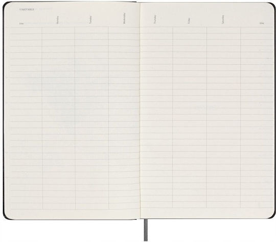 Moleskine Бележник A5 с Твърда Корица Черен