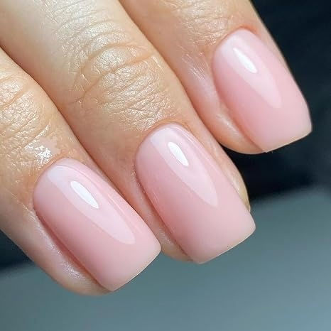 Ojă Pentru Unghii Cu Gel E023 Roz Pal Laptos Transparent (Milky Peach) 16ml