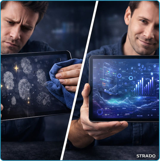 Strado-tech Matte Tempered Glass Lenovo Tab M11 K11 10.95 11 Tablet Screen Protector 9h Full Coverage