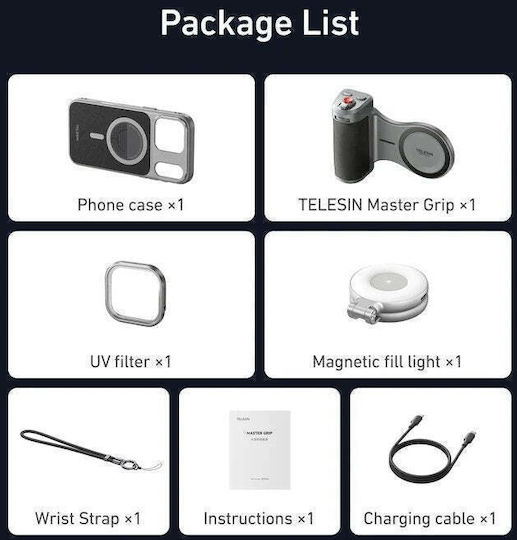 Telesin Telesin Master Grip Iphone 17 Pro All In One