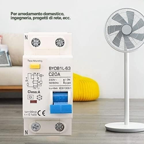 Relee De Fază Pentru Scurgere De Pământ 20A Cu Tensiune 230V