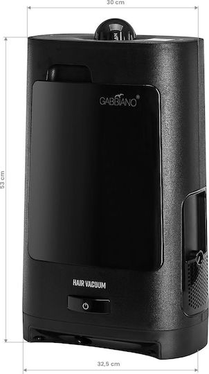 Activeshop Gabbiano Автоматична Прахосмукачка За Салон За Козметична Екипировка 1400w Монтиране За Събиране На Коса