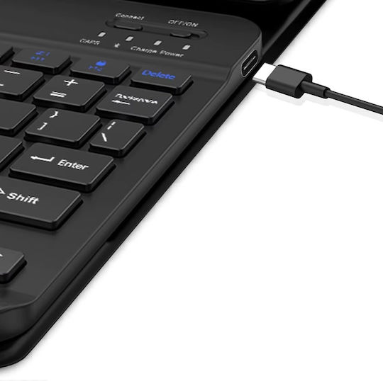 Калъф 4kom L Магнитна Клавиатура Samsung Galaxy Tab S10 Fe Plus 13.1 Bluetooth Touchpad Cfs10p