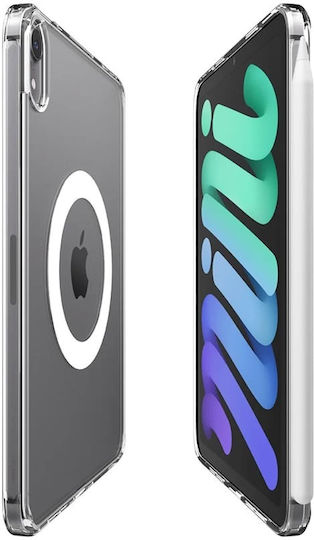 Spigen Ultra Hybrid Magfit Acs11623 iPad Mini 6 2021 iPad Mini 7 2024 Прозрачен Бял