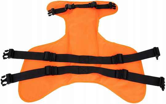 Lalazoo Hundemantel für Hunde Orange XLarge mit Rückenlänge 44 cm