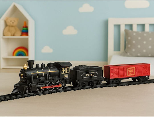 Lean Toys Schiene Eisenbahnsätze mit Sound und Licht für 3+ Jahre