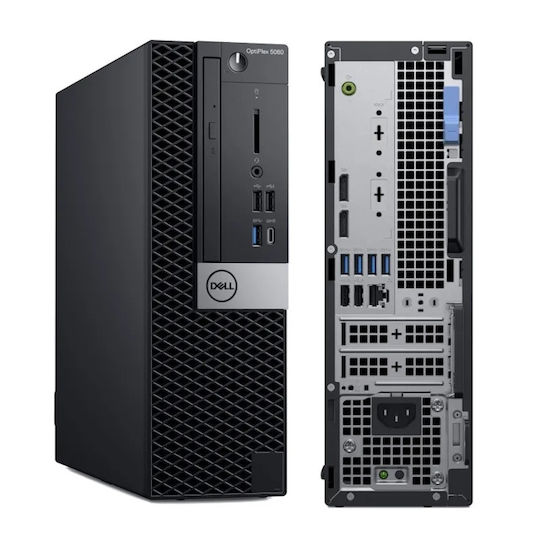 Dell Optiplex 5060 Sff Реновиран Клас A (Core i5-8500/8GB/256GB SSD/W11 Pro)