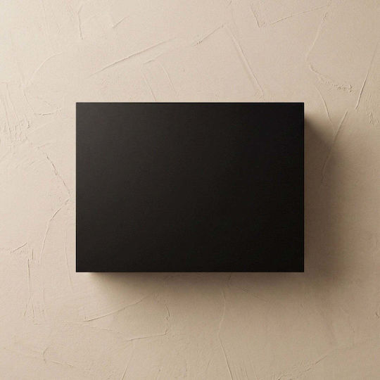 Нощно Шкафче Cmk Meble Дървено Черно 21.5x40x30см