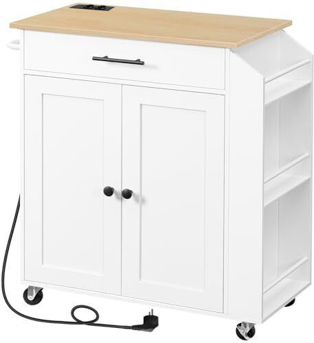 Lower Oven Cabinet with Countertop White 80.8x38x86cm Lower Oven Cabinet with Countertop White 80.8x38x86cm