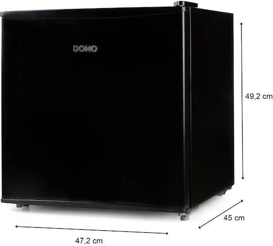 Domo Mini Bar Υ49.2xΠ47.2xΒ45cm Schwarz