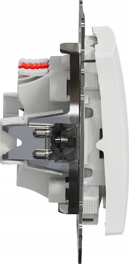 Schneider Electric Sedna Bell Push Button with Frame in White Colour SDD211131