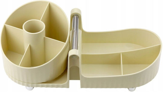 Lean Toys Organizator Rotativ Pentru Cosmetice Lean Toys Organizator Rotativ Pentru Cosmetice