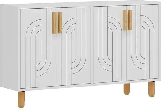 SteweHome Konsolentisch Holz Braun M120xB30xH75cm
