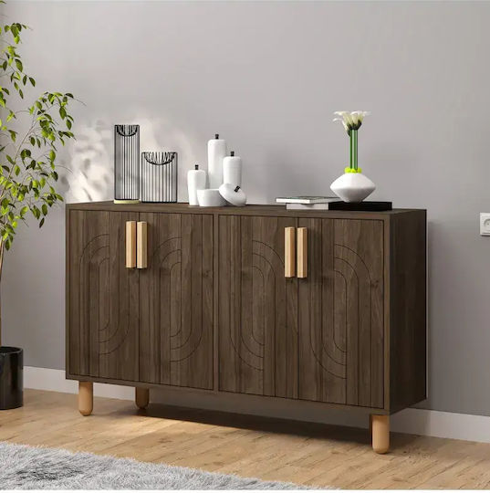 SteweHome Konsolentisch Holz Braun M120xB30xH75cm